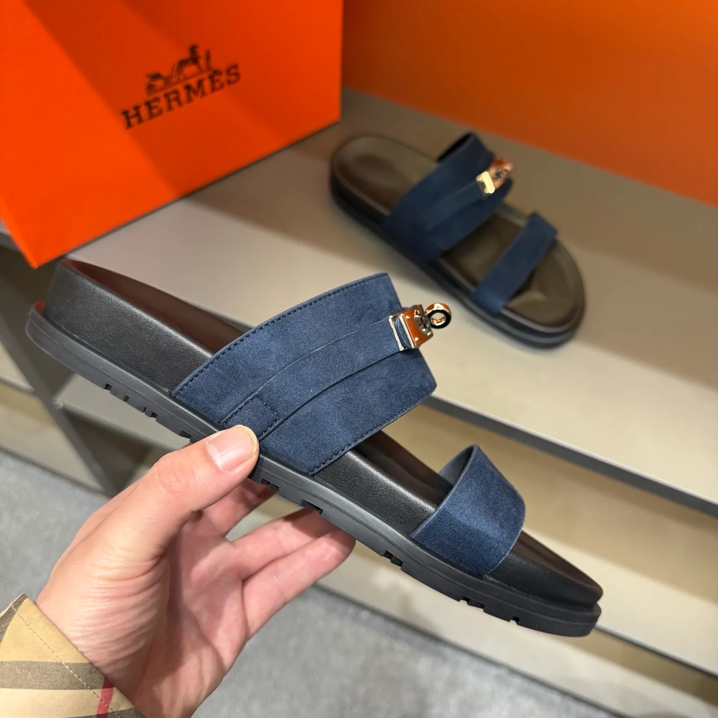 Men's shoes 💰300, size 38-45, the new 2014 summer Hermes shoes are the same as the original ones, handmade by masters! ❥High-end customization, exclusive products, the highest version in the industry⚠❥Using: Hermers upper: (pursuing top walking comfort) ✨Top quality on sale━━━━Hermes━━━━━